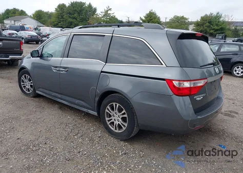 2012 Honda Odyssey Ex from USA, damaged, VIN 5FNRL5H40CB083650